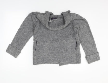 Marks and Spencer Womens Grey   Cardigan Jumper Size S