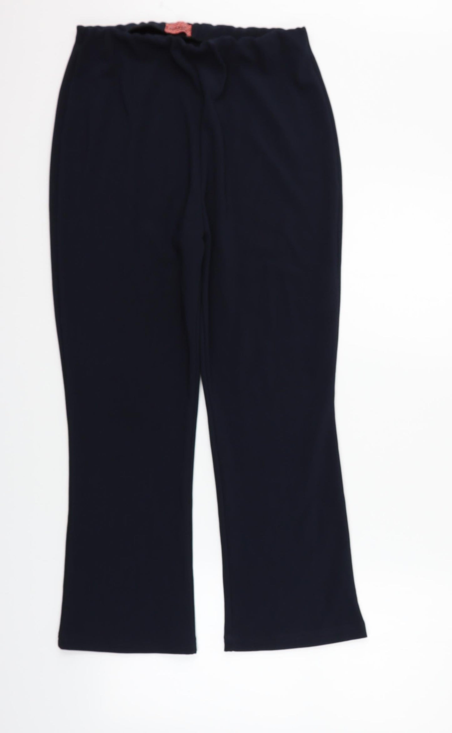 MORGAN JANE Womens Blue   Trousers  Size 12 L24 in - Elastic Waist Band