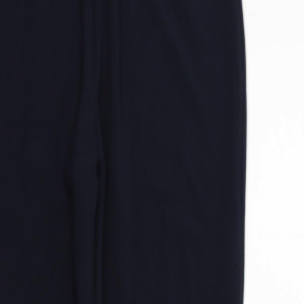 MORGAN JANE Womens Blue   Trousers  Size 12 L24 in - Elastic Waist Band