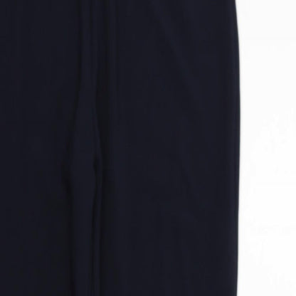 MORGAN JANE Womens Blue   Trousers  Size 12 L24 in - Elastic Waist Band
