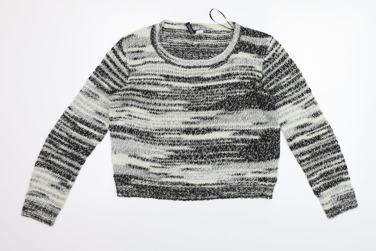 Divided Womens Multicoloured   Pullover Jumper Size S