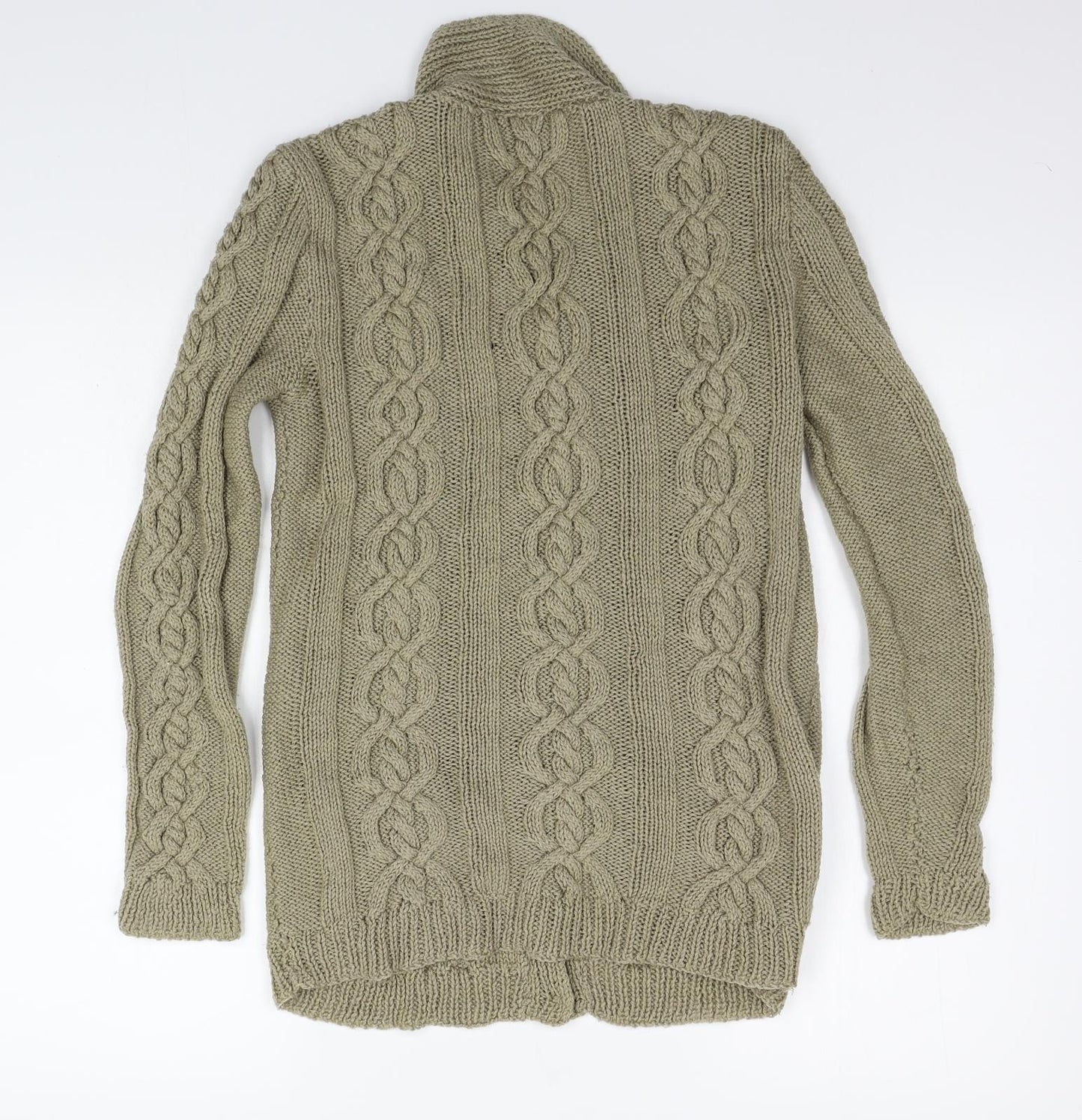 Preworn Womens Beige   Cardigan Jumper Size S