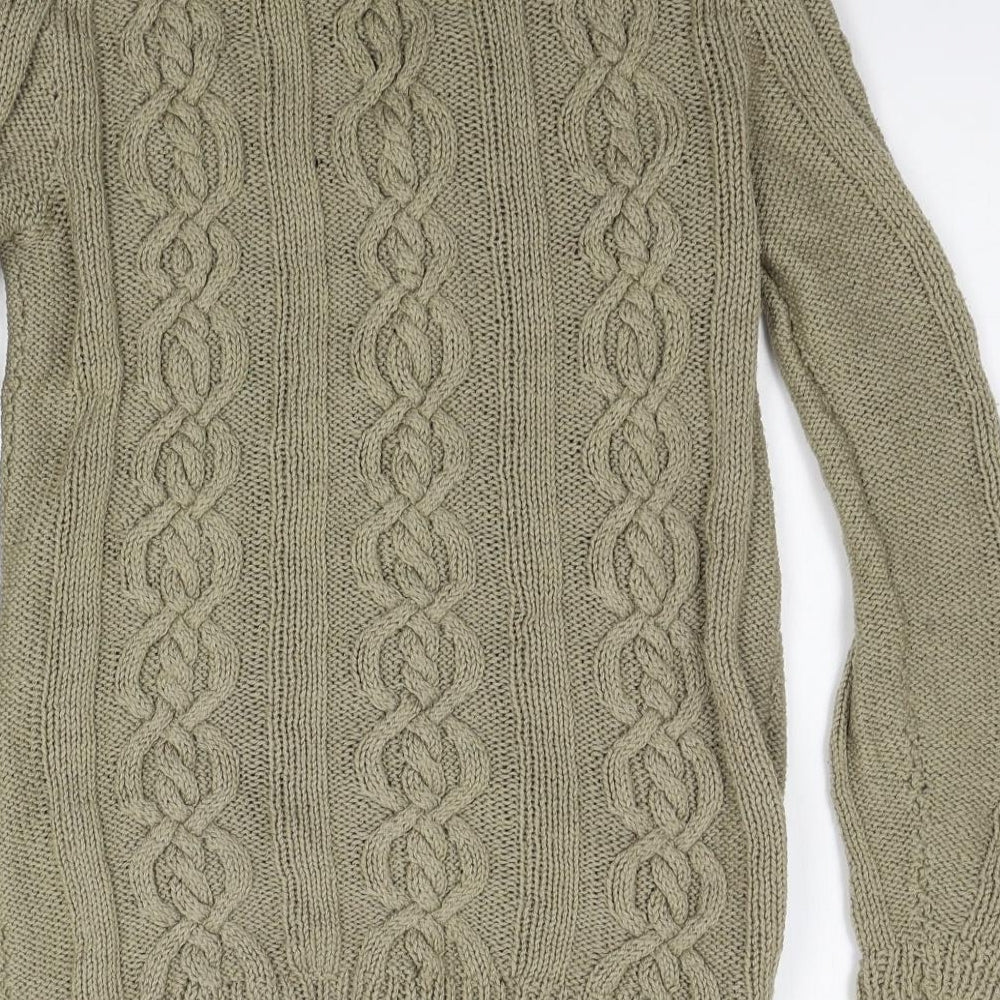 Preworn Womens Beige   Cardigan Jumper Size S
