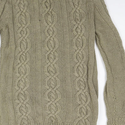 Preworn Womens Beige   Cardigan Jumper Size S