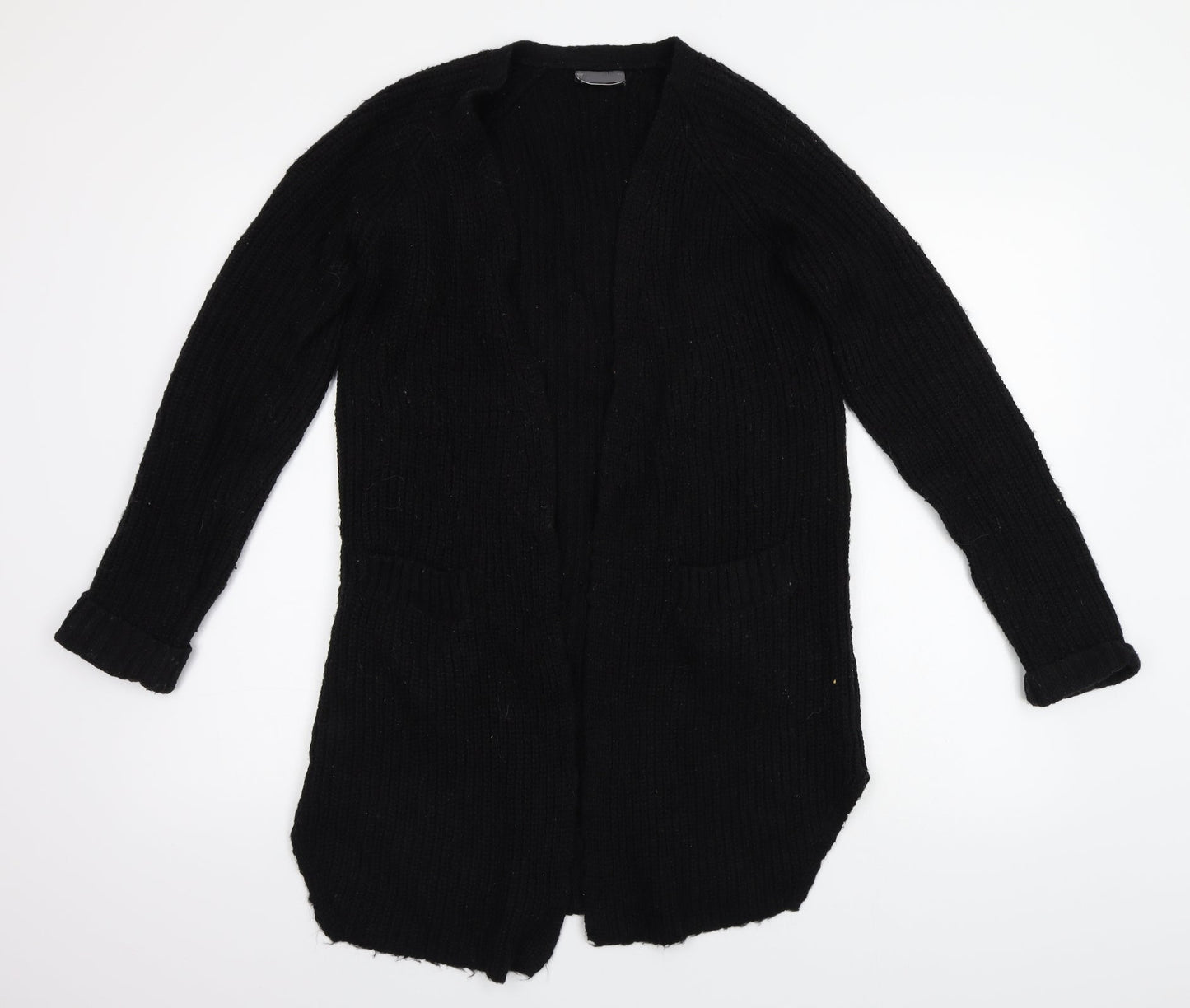 Preworn Womens Black   Cardigan Jumper Size M