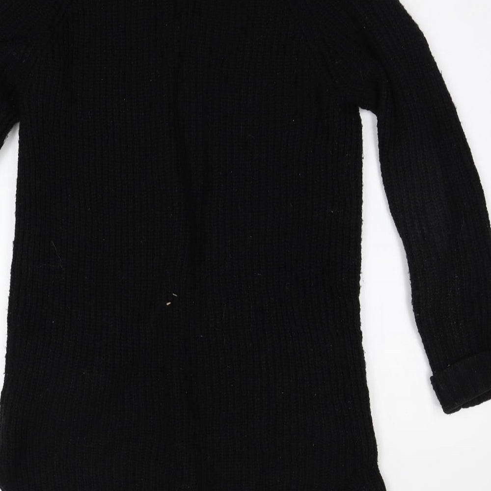 Preworn Womens Black   Cardigan Jumper Size M