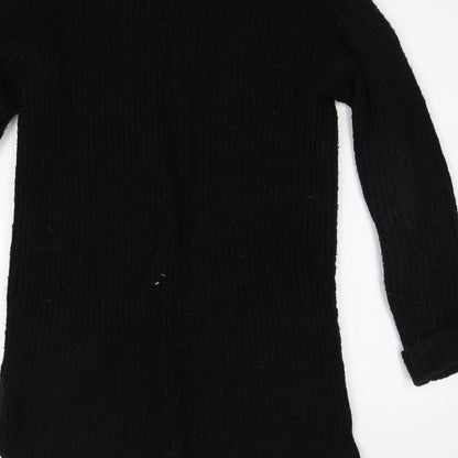 Preworn Womens Black   Cardigan Jumper Size M