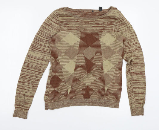 Preworn Womens Beige   Pullover Jumper Size S