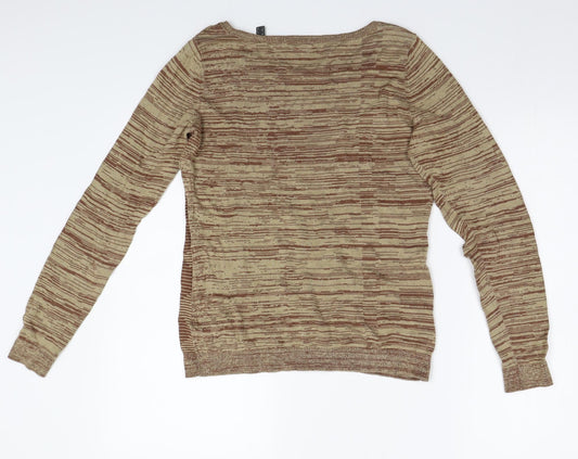 Preworn Womens Beige   Pullover Jumper Size S
