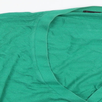 Marks and Spencer Girls Green   Cardigan Jumper Size 14 Years