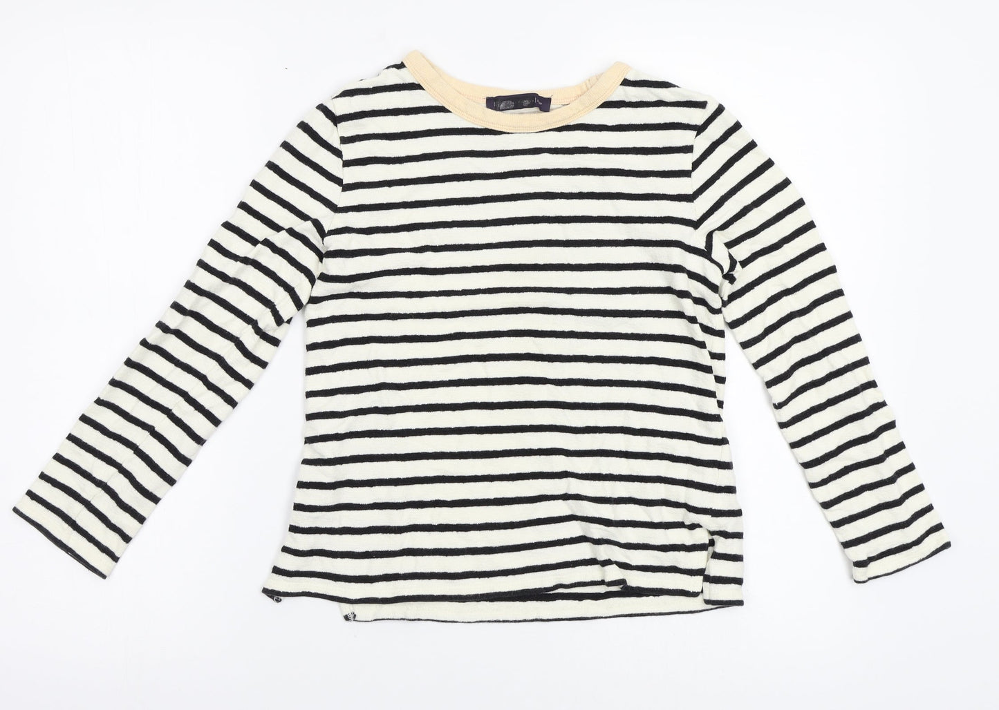 m&s Girls Multicoloured Striped  Pullover Jumper Size 6 Years