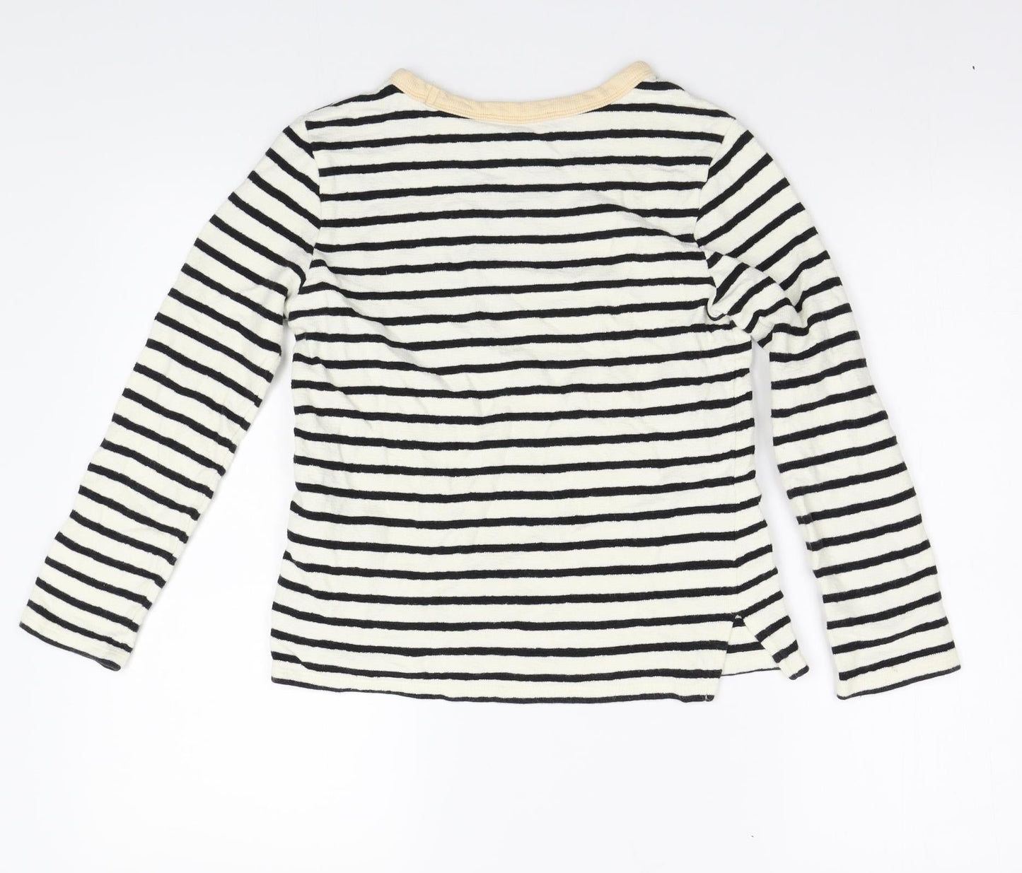 m&s Girls Multicoloured Striped  Pullover Jumper Size 6 Years