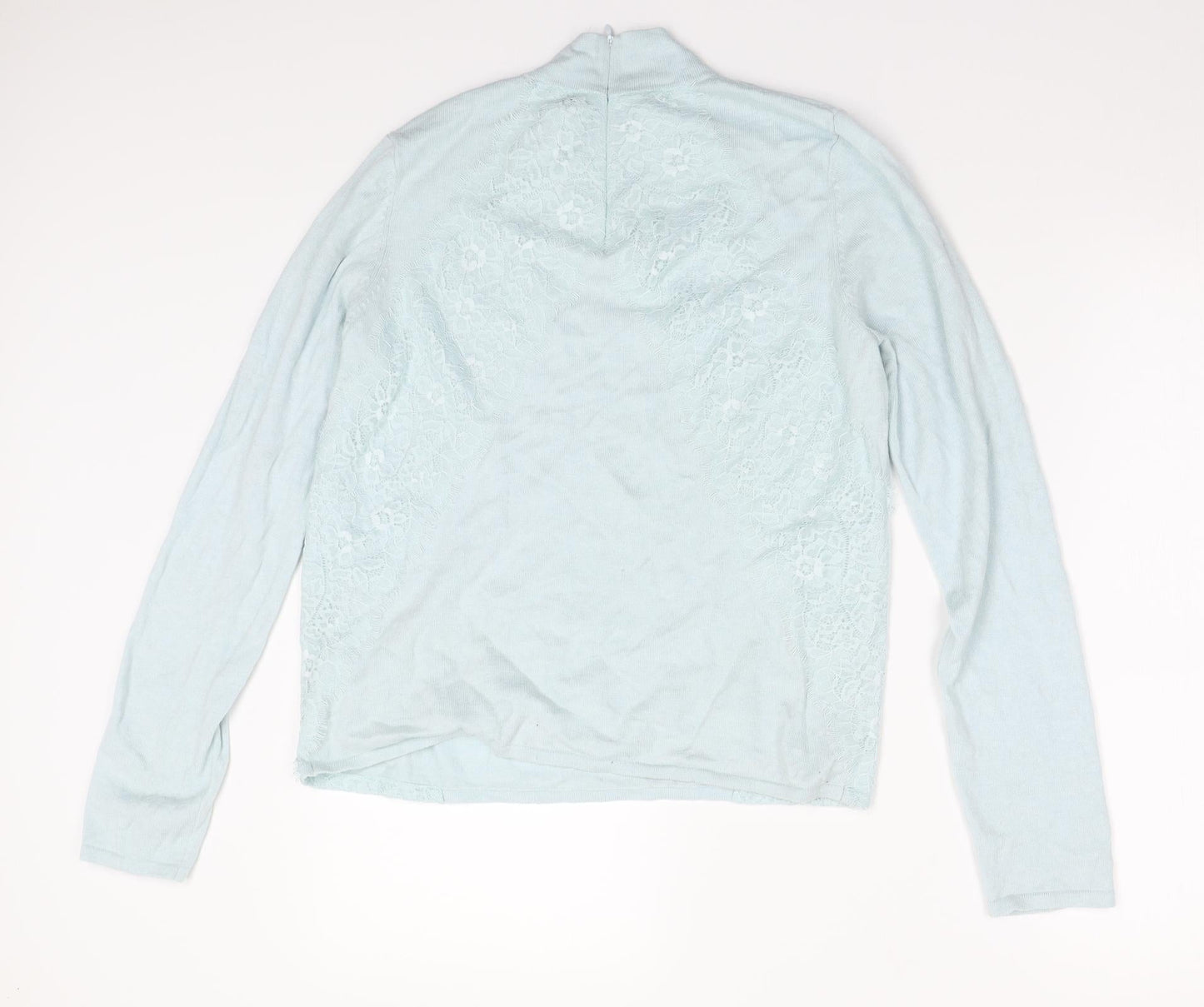 Womens UK Size M Coast Blue Basic Blouse
