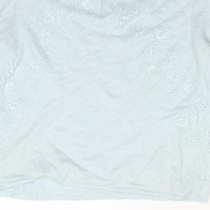 Womens UK Size M Coast Blue Basic Blouse