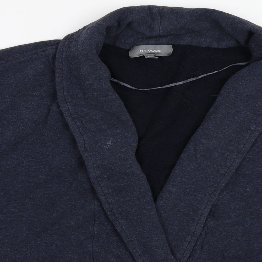 Et vous Womens Blue   Cardigan Jumper Size L
