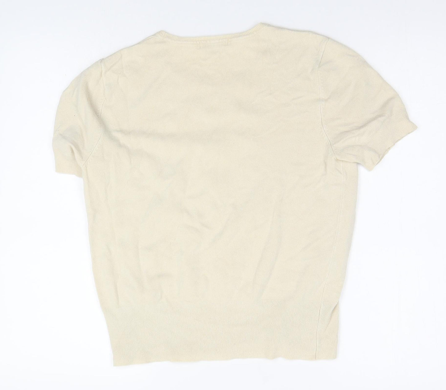 Berkertex Womens Beige   Basic Polo Size 14