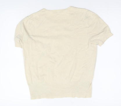 Berkertex Womens Beige   Basic Polo Size 14