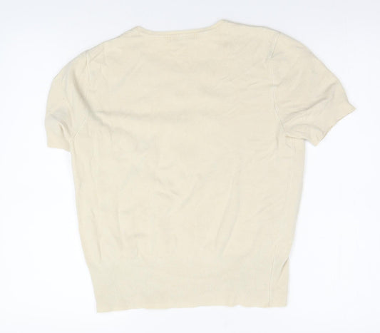 Berkertex Womens Beige   Basic Polo Size 14