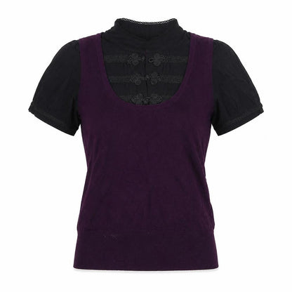 NEXT Womens Purple   Basic Button-Up Size 12