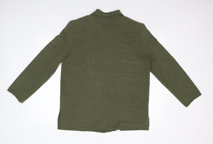 Womens UK Size 14 Holmewood Green Basic Blouse