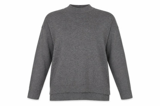 F&F Womens Grey  Knit Pullover Jumper Size 14