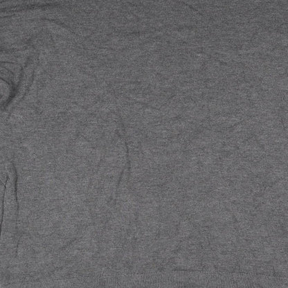F&F Womens Grey  Knit Pullover Jumper Size 14