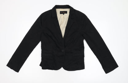 Evie Collection Womens Black   Jacket Blazer Size 14