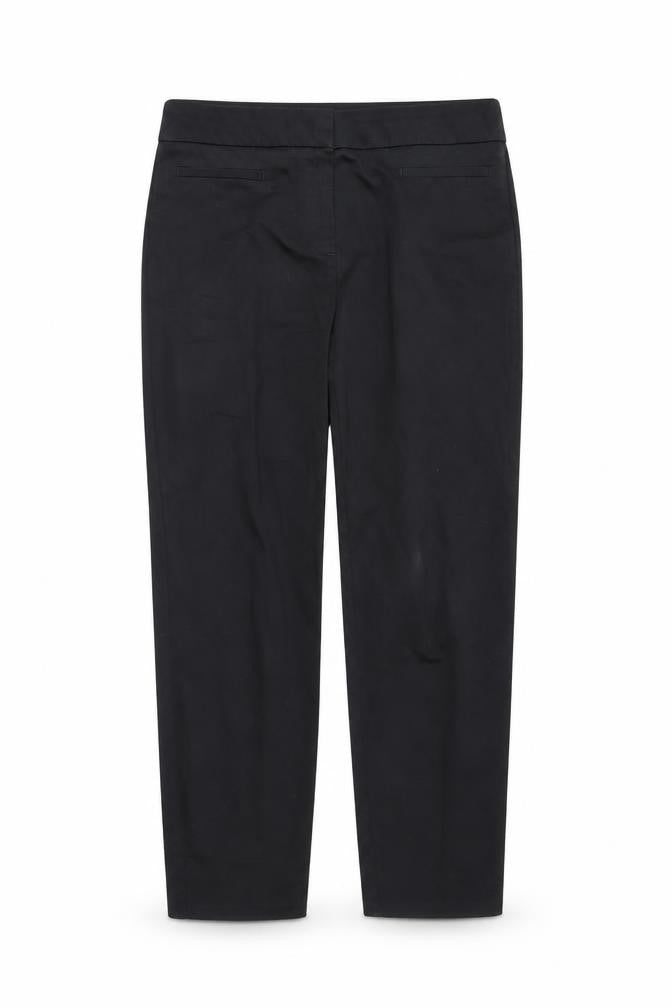 Womens UK Size 12 Preworn Regular Fit  Black Trousers