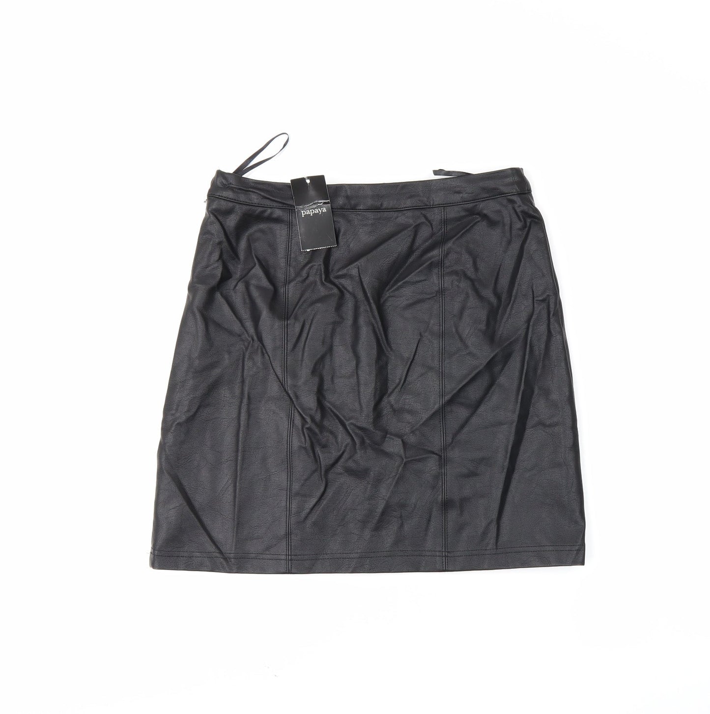 Papaya Womens Black   Mini Skirt Size 10