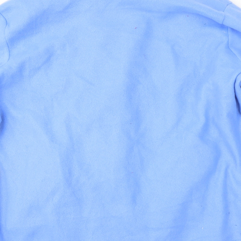 Preworn Womens Blue   Full Zip Jumper Size XL