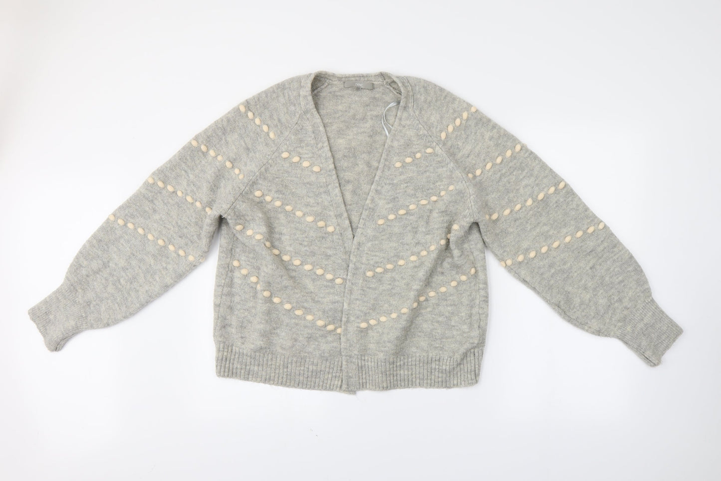 NEXT Womens Grey   Cardigan Jumper Size M