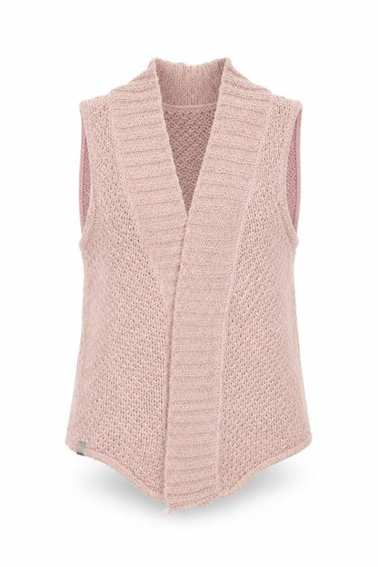 VILA Womens Pink   Wrap Jumper Size M