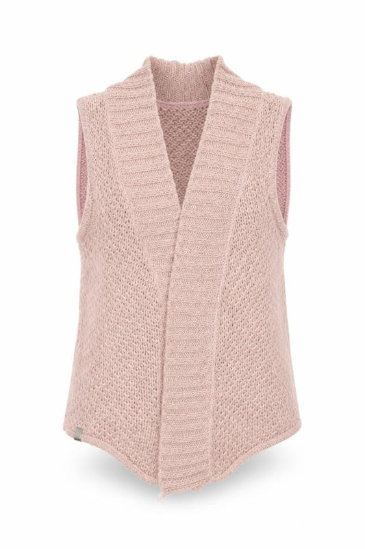 VILA Womens Pink   Wrap Jumper Size M