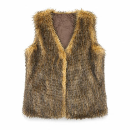 Just Elegance Womens Brown   Gilet Jacket Size S