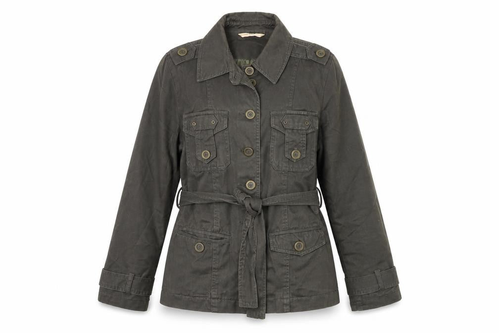 Womens UK Size 12 Papaya Green Jacket