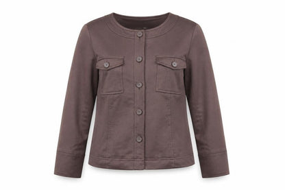 Womens UK Size 12 CC Brown Jacket