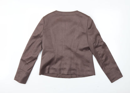 Womens UK Size 12 CC Brown Jacket