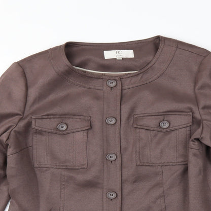 Womens UK Size 12 CC Brown Jacket