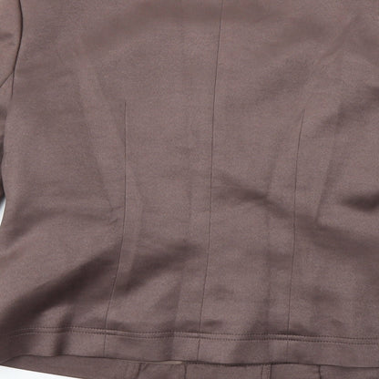 Womens UK Size 12 CC Brown Jacket