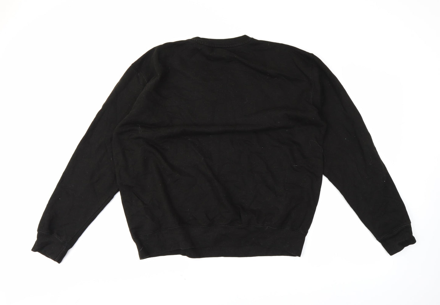 Preworn Womens Black   Pullover Sweatshirt Size M