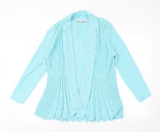 Pure & Natural Womens Blue   Shrug Jumper Size M