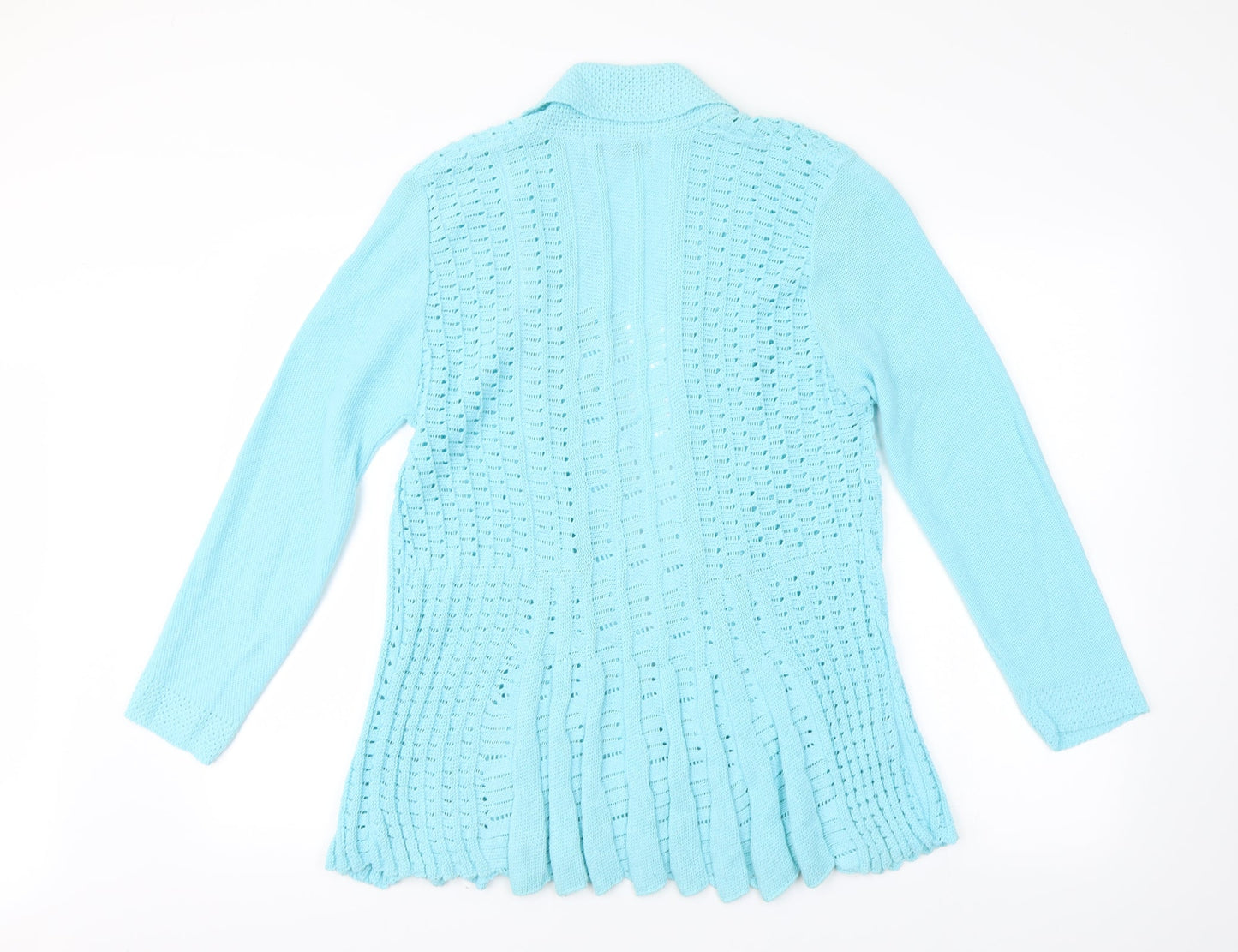 Pure & Natural Womens Blue   Shrug Jumper Size M