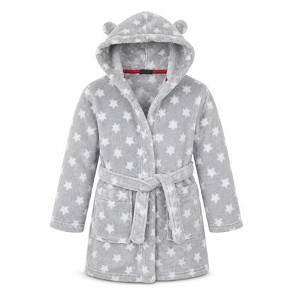 Next Girls Grey Solid  Capri Robe Size 5-6 Years