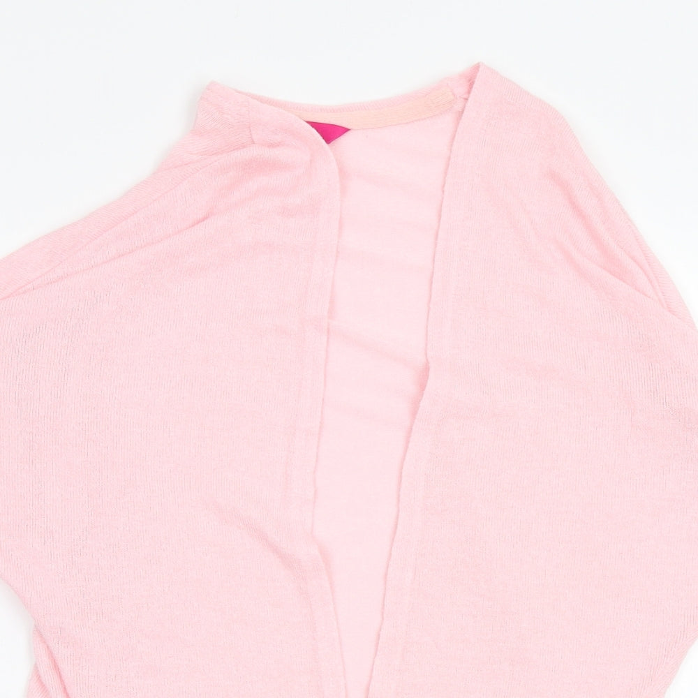 YD Girls Pink   Cardigan Jumper Size 11-12 Years