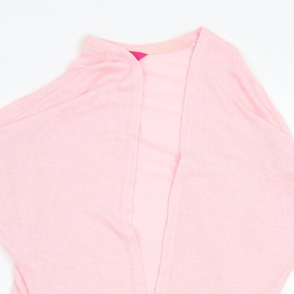 YD Girls Pink   Cardigan Jumper Size 11-12 Years
