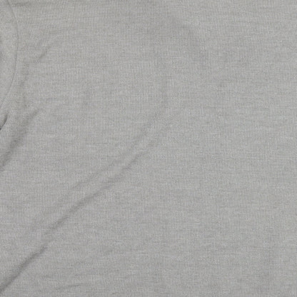 Bonmarché Mens Green Herringbone  Pullover Jumper Size L