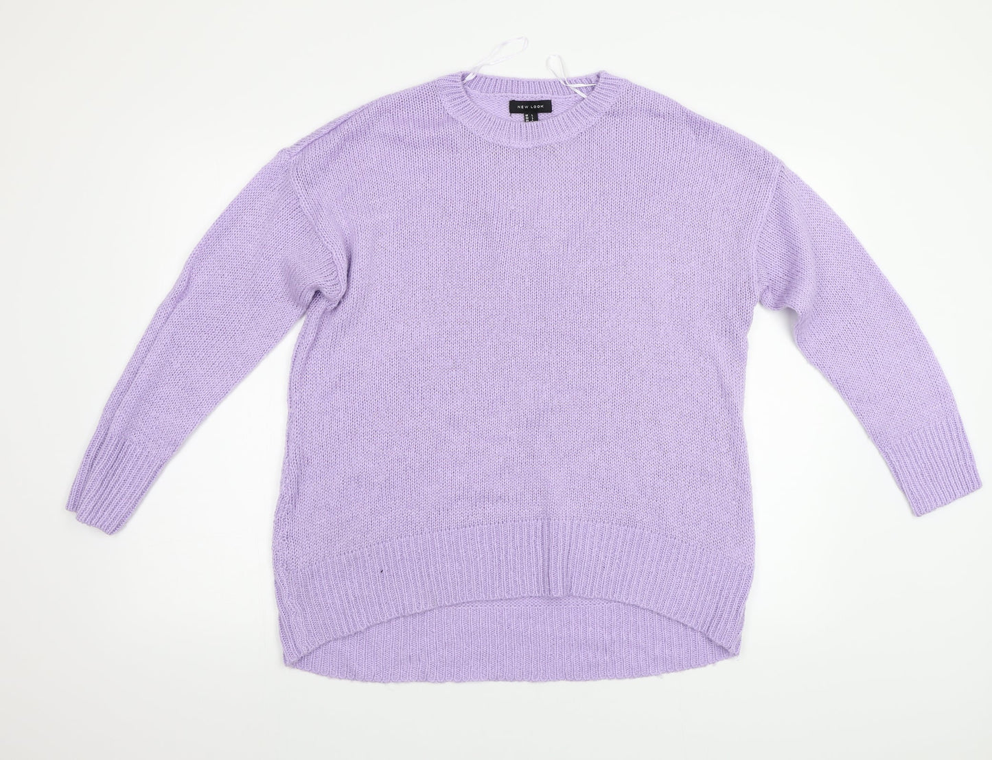 New Look Womens Purple   Henley Jumper Size L