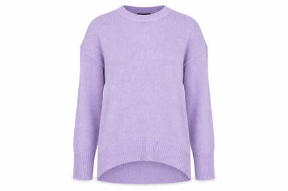 New Look Womens Purple   Henley Jumper Size L