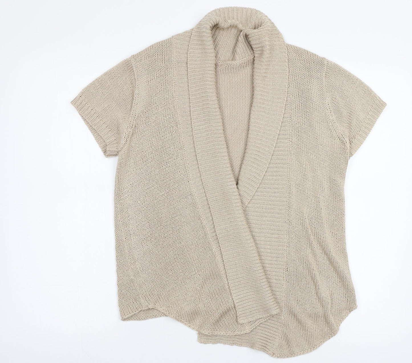 Preworn Womens Beige   Cardigan Jumper Size M