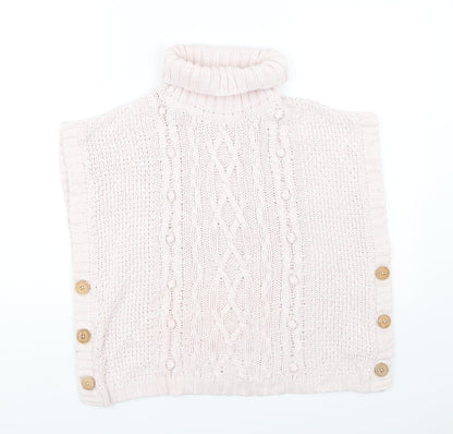 Lulurain Girls Pink   Pullover Jumper Size 7-8 Years